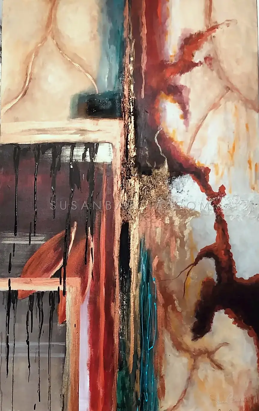 Ember & Ash — original painting by Susan Barcia