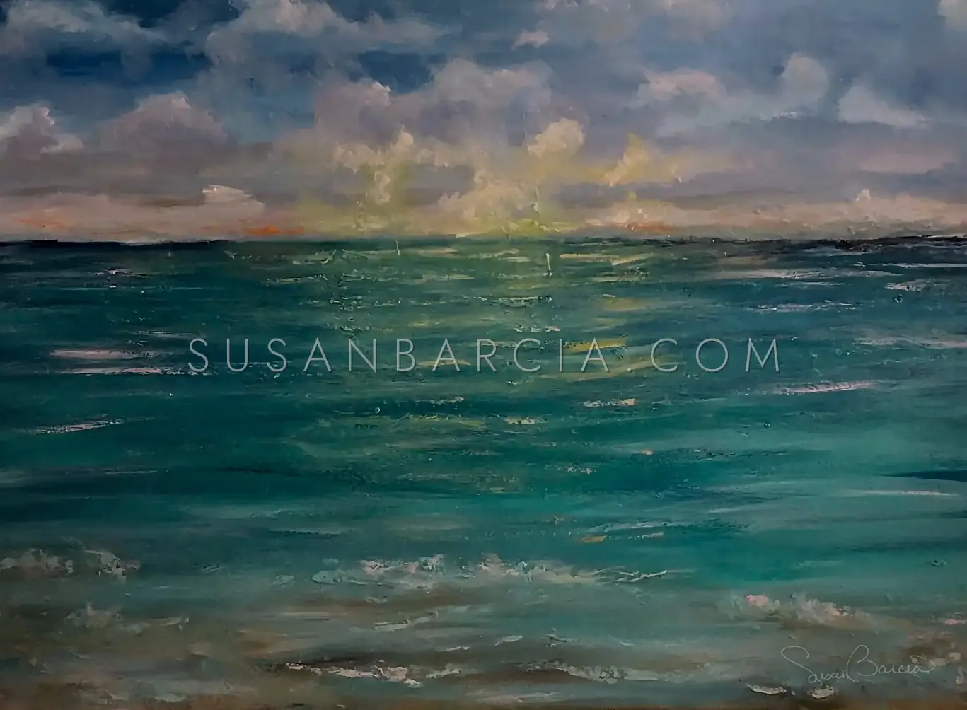 Still Water — original painting by Susan Barcia