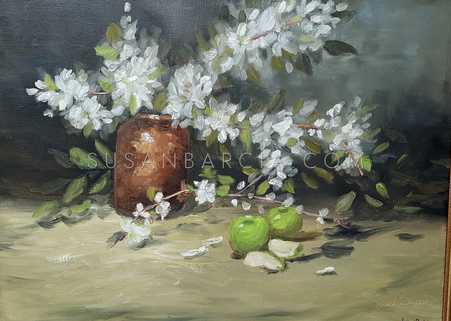 Orchard Morning — original painting by Susan Barcia