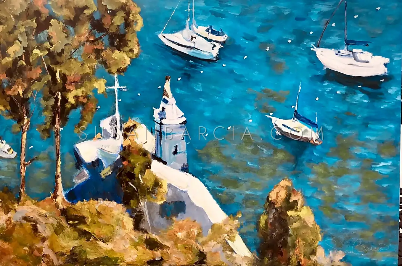 Safe Harbor — original painting by Susan Barcia