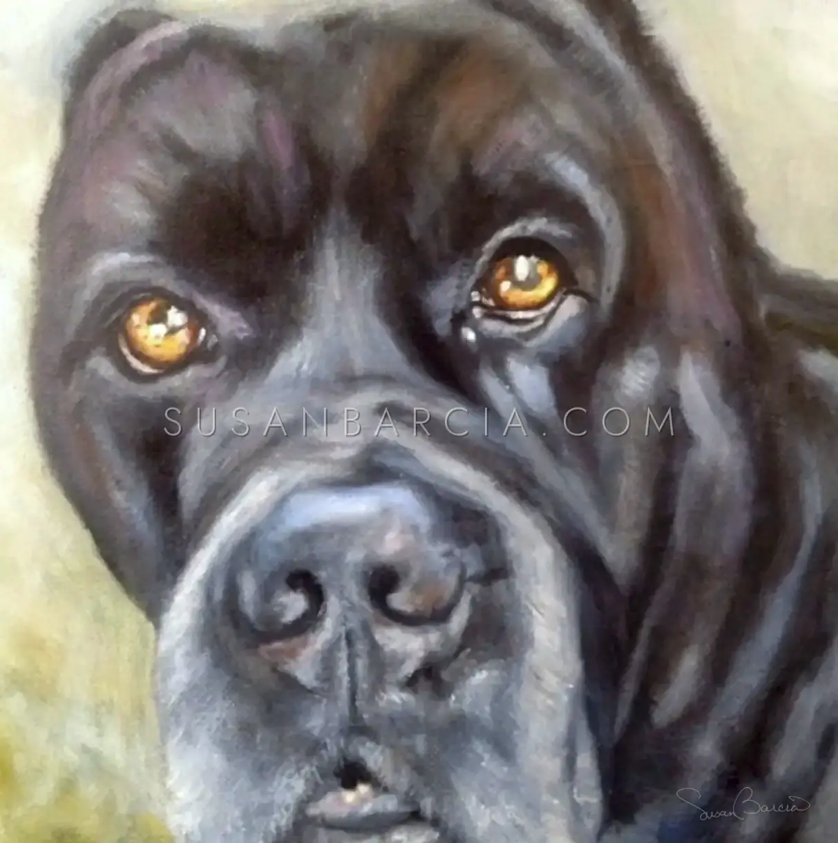 Faithful — original painting by Susan Barcia