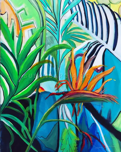 Paradise Found — original painting by Susan Barcia