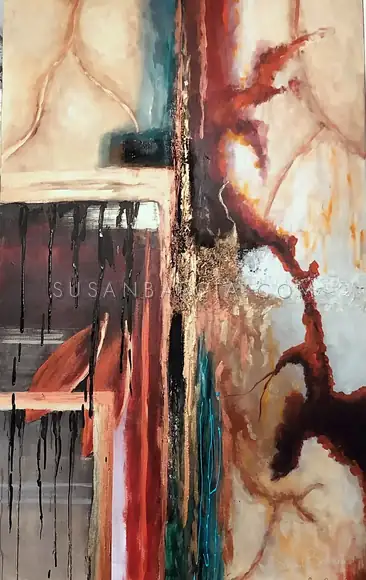 Ember & Ash — original painting by Susan Barcia