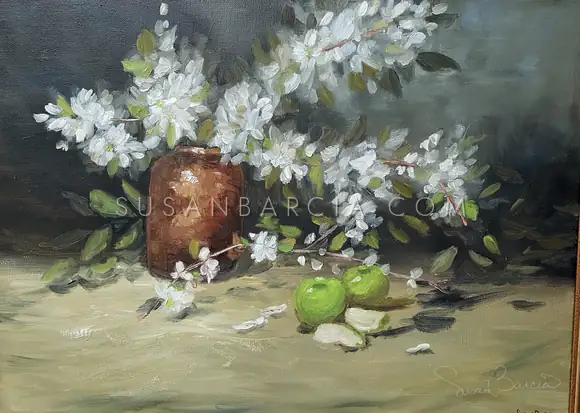 Orchard Morning — original painting by Susan Barcia