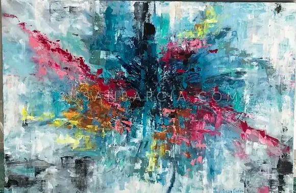 Kaleidoscope Tide — original painting by Susan Barcia