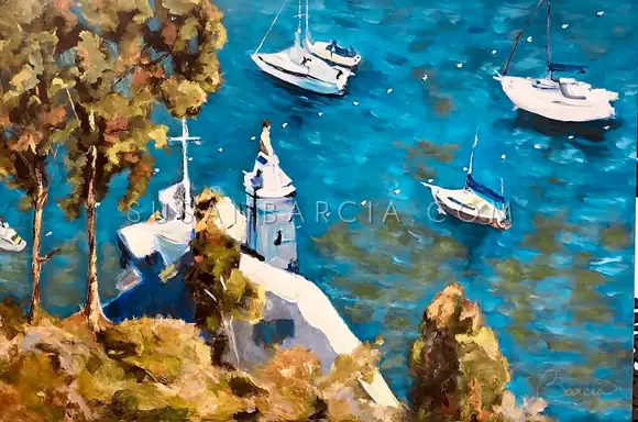 Safe Harbor — original painting by Susan Barcia